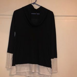 Cowl neck lightweight tunic